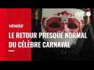VIDÉO. Le Carnaval de Venise revient pour une troisième édition «presque » normale