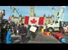 Canada : le pont Ambassador évacué mais Ottawa toujours paralysée par les manifestants
