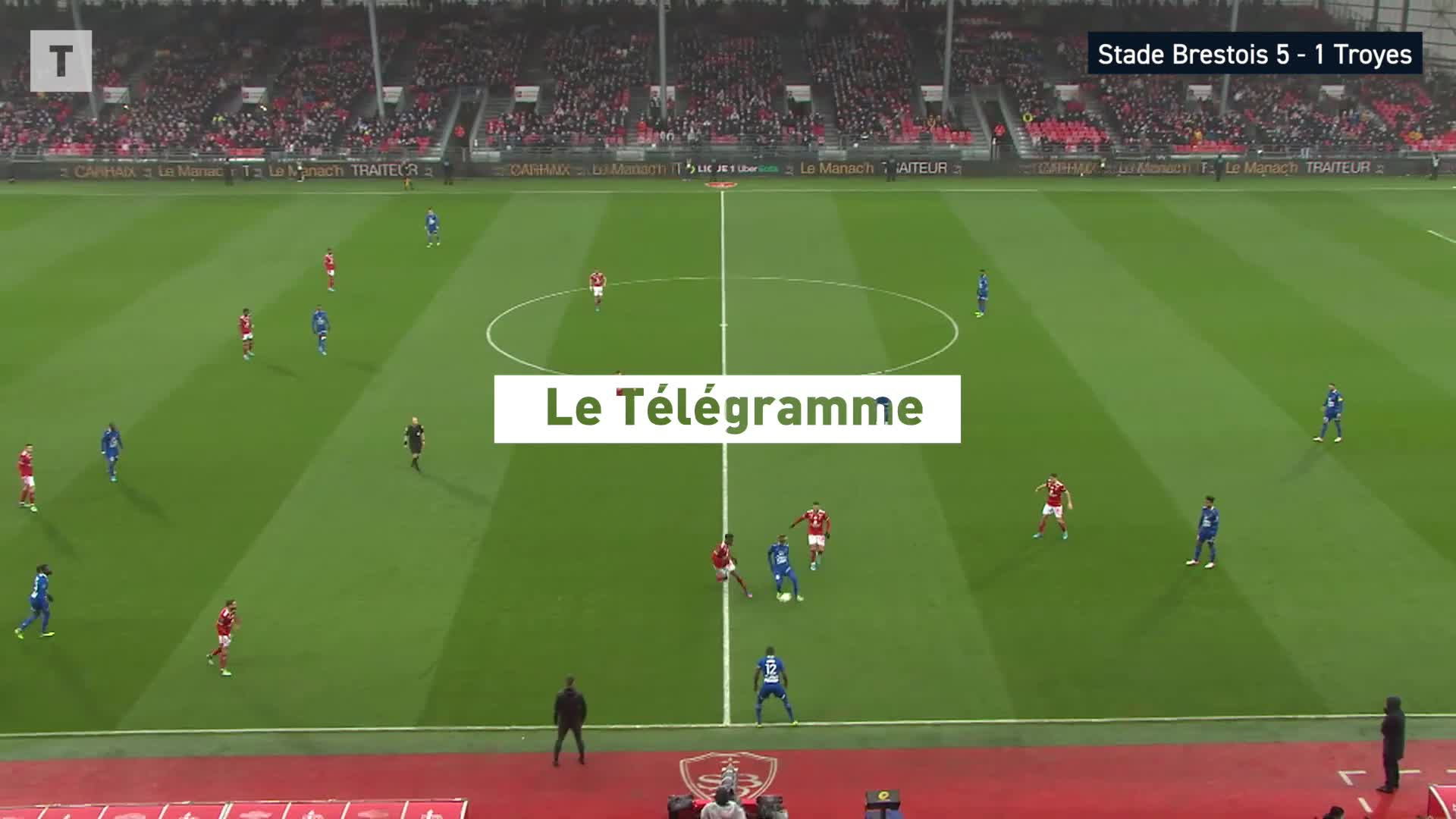 Les buts bretons de la 24e journée de Ligue 1 et Ligue 2 (Le Télégramme)