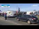 VIDEO. Convoi de la liberté : l'arrivée du cortège au Mans