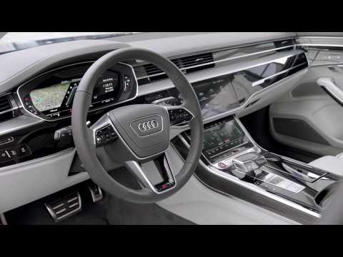 The new Audi S8 in Interior Design Ultra Blue