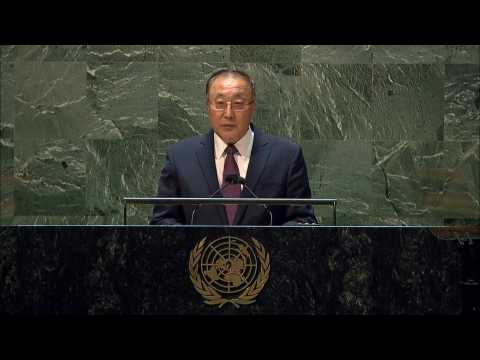 China tells UN 'nothing can be gained' from a new Cold War