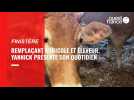 VIDÉO. Éleveur et remplaçant agricole dans le Finistère, Yannick présente son troupeau