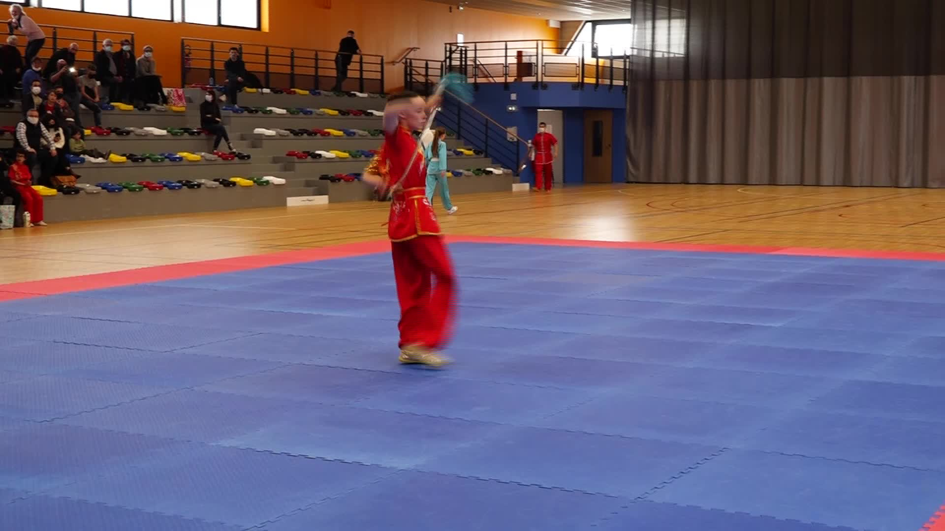 Lucile Stocq, l'art du Wushu (Tébéo-TébéSud)