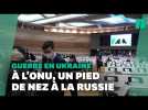 La Russie boycottée à l'ONU, Lavrov a fait son discours face à une salle quasi vide