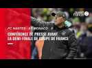 VIDÉO FC Nantes - AS Monaco. Antoine Kombouaré : « Retrouver vite de l'efficacité »