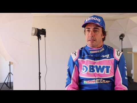 2022 BWT Alpine F1 Team Launch A522 - Interview with driver Fernando Alonso