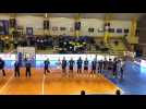 Volley-ball (Ligue A) : la minute d'applaudissements à Vanpoulle en soutien à l'Ukraine