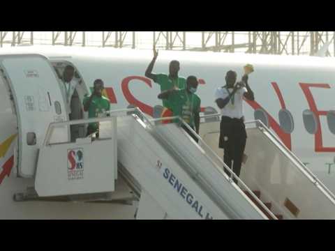 Football/AFCON: Senegalese team receives hero's welcome from president