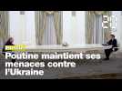 Conflit Ukraine-Russie: Poutine maintient ses menaces après son entretien avec Macron