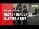 VIDÉO. À Kiev, Macron se dit « déterminé à continuer ses efforts de médiation entre la Russie et l'Ukraine »