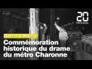 Drame du métro Charonne: Emmanuel Macron rend hommage aux neuf victimes, une première