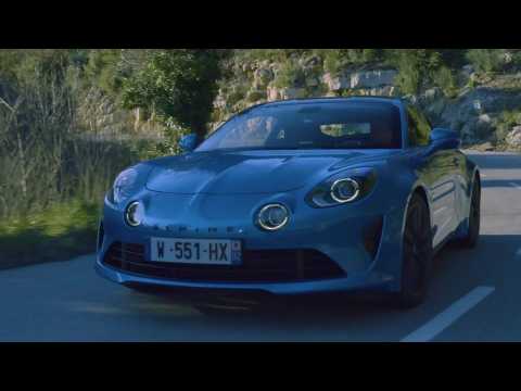 The new Alpine A110 S in Alpine Blue Driving Video
