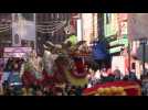 Parade held in New York's Chinatown to celebrate Lunar New Year