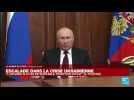 Crise ukrainienne : après le discours de Vladimir Poutine, les régions séparatistes prorusses en fête
