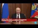 REPLAY - Crise Ukrainienne : Vladimir Poutine s'exprime à la télévision russe