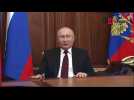 Poutine reconnaît l'indépendance des séparatistes prorusses en Ukraine