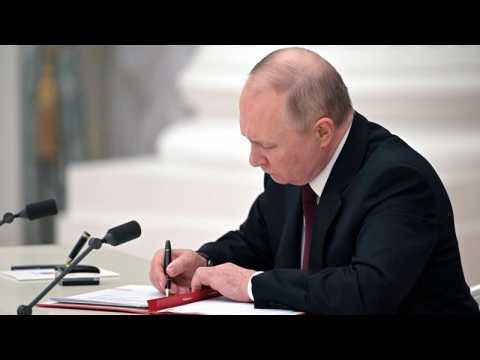 Live: Putin orders Russian troops into eastern Ukraine to 'maintain peace'