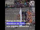 Une montre connectée au poignet pour le marathon de Paris