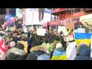 New Yorkers rally in support of Ukraine - Label : AFPTV - First images - Category : News