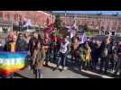 Manifestation de soutien à l'Ukraine à Abbeville