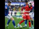Ligue 1 : le débrief express de RC Strasbourg-OGC Nice (0-0)