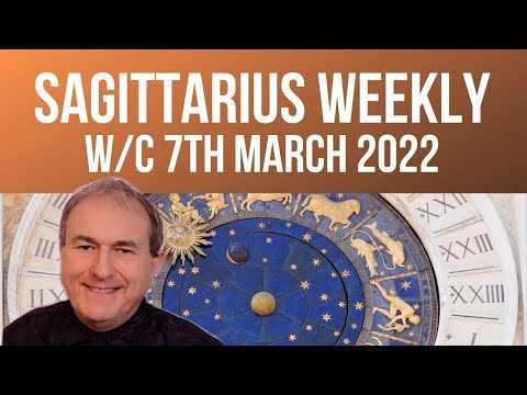 Sagittarius Weekly Horoscope from 7th March 2022