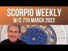Scorpio Weekly Horoscope from 7th March 2022