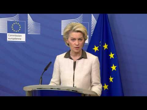 EU to impose new sanctions on Belarus over Ukraine says von der Leyen