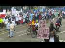 Colombia: Anti-abortion protesters march against decriminalizing abortion