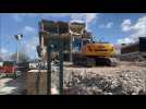 Arras: les grues grignotent le centre de secours