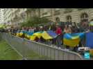 Guerre en Ukraine : des mouvements de soutien aux Ukrainiens se propagent partout dans le monde