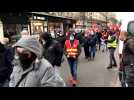 Manifestation pour les salaires à Valenciennes