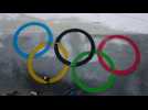 Finnish inventor builds spinning Olympic rings out of a frozen lake