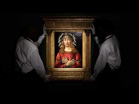 Rare Botticelli Jesus Christ portrait in Renaissance record books after €40 million sale