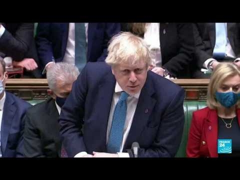 UK PM Johnson defiant as 'partygate' report looms