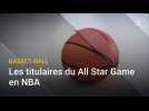 Basket-ball: les titulaires du All Star Game en NBA