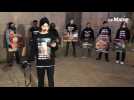 VIDÉO. Procès des militants animalistes au Mans : prise de parole devant le tribunal