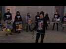 VIDÉO. Procès des militants animalistes au Mans : prise de parole devant le tribunal