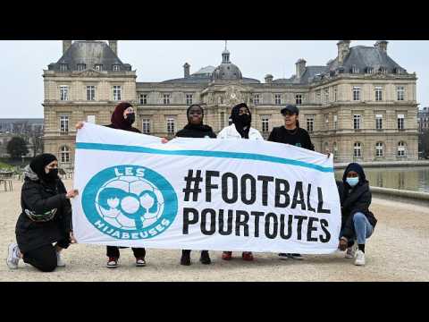 '#FootballForAll', Female footballers protest against hijab ban in Paris