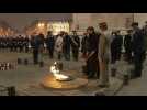 Holocaust ceremony: Macron lights flame at the Tomb of the Unknown Soldier