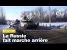Ukraine - Russie: La Russie annonce la fin des manoeuvres et le départ de forces de Crimée