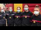 Des féminines jeunes sapeurs pompiers du Cambrésis témoignent
