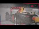 Max Verstappen s'est lancé avec sa F1, sur une piste de glace en Autriche