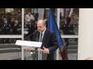 Le ministre Éric Dupond-Moretti s'est rendu au tribunal de Douai pour inaugurer une exposition sur la justice et le droit européen