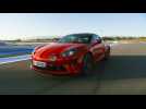 The new Alpine A110 S in Orange Fire Driving Video