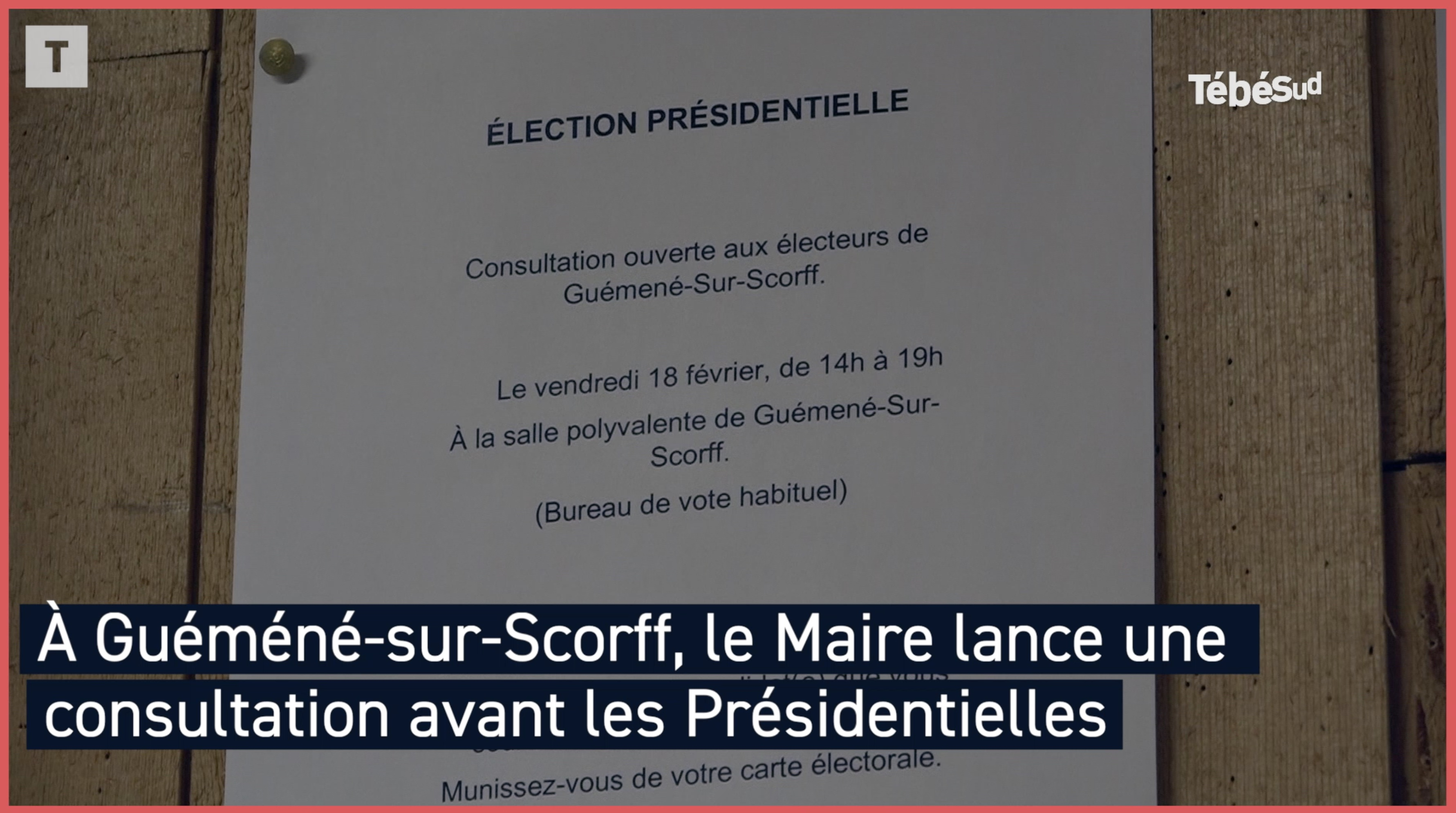 Présidentielles 2022 : le Maire de Guémené/Scorff demande aux habitants de choisir un candidat à parrainer (Le Télégramme)