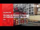 VIDÉO. Incendie dans un appartement à Alençon : les pompiers sauvent une fillette de 8 ans