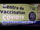 Nouveau centre de vaccination à la Confluence