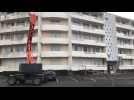 Nettoyage de deux immeubles à Chauny